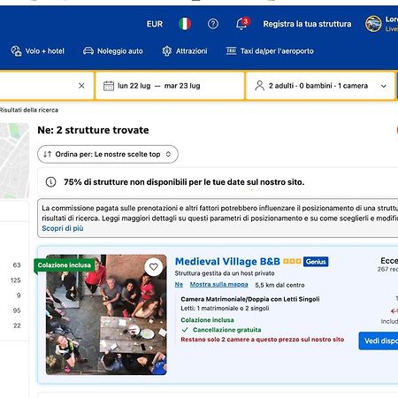 Medieval Village B&B Ne Eksteriør billede